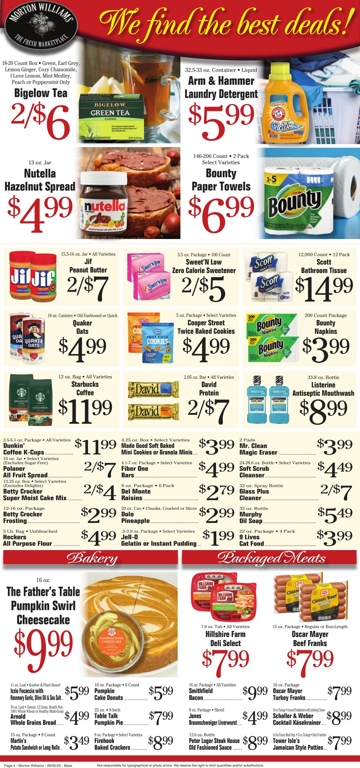 Weekly ad Morton Williams 09/05/2025 - 09/11/2025