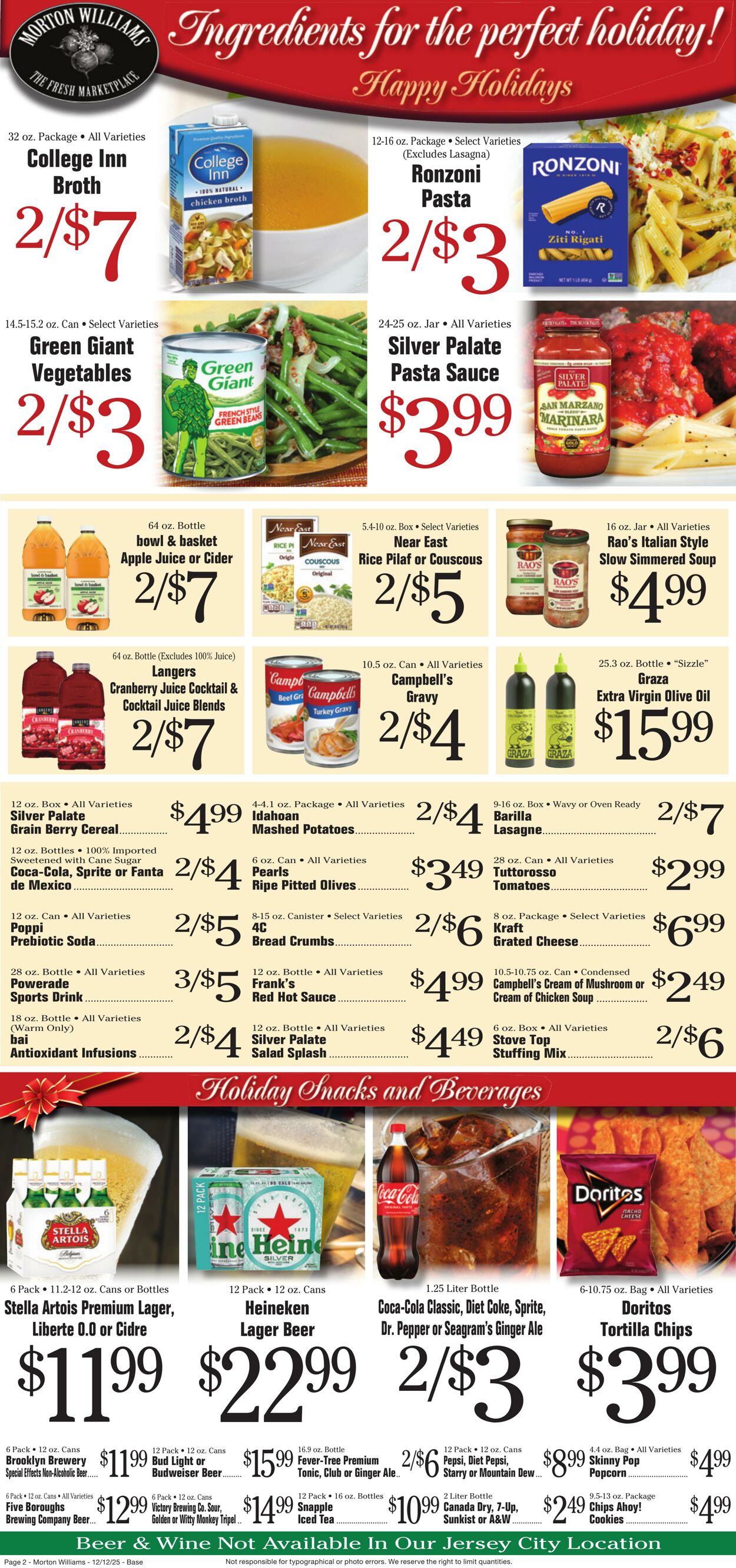 Weekly ad Morton Williams 12/12/2025 - 12/18/2025