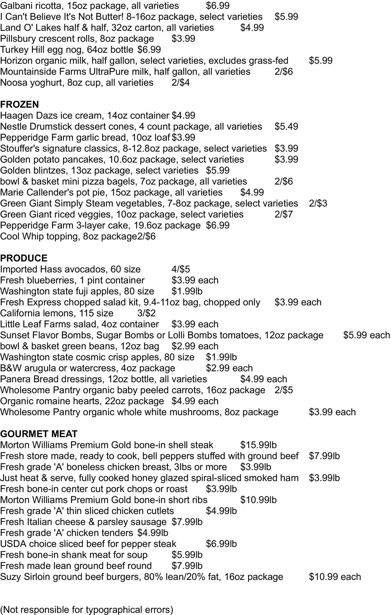 Weekly ad Morton Williams 12/12/2025 - 12/18/2025
