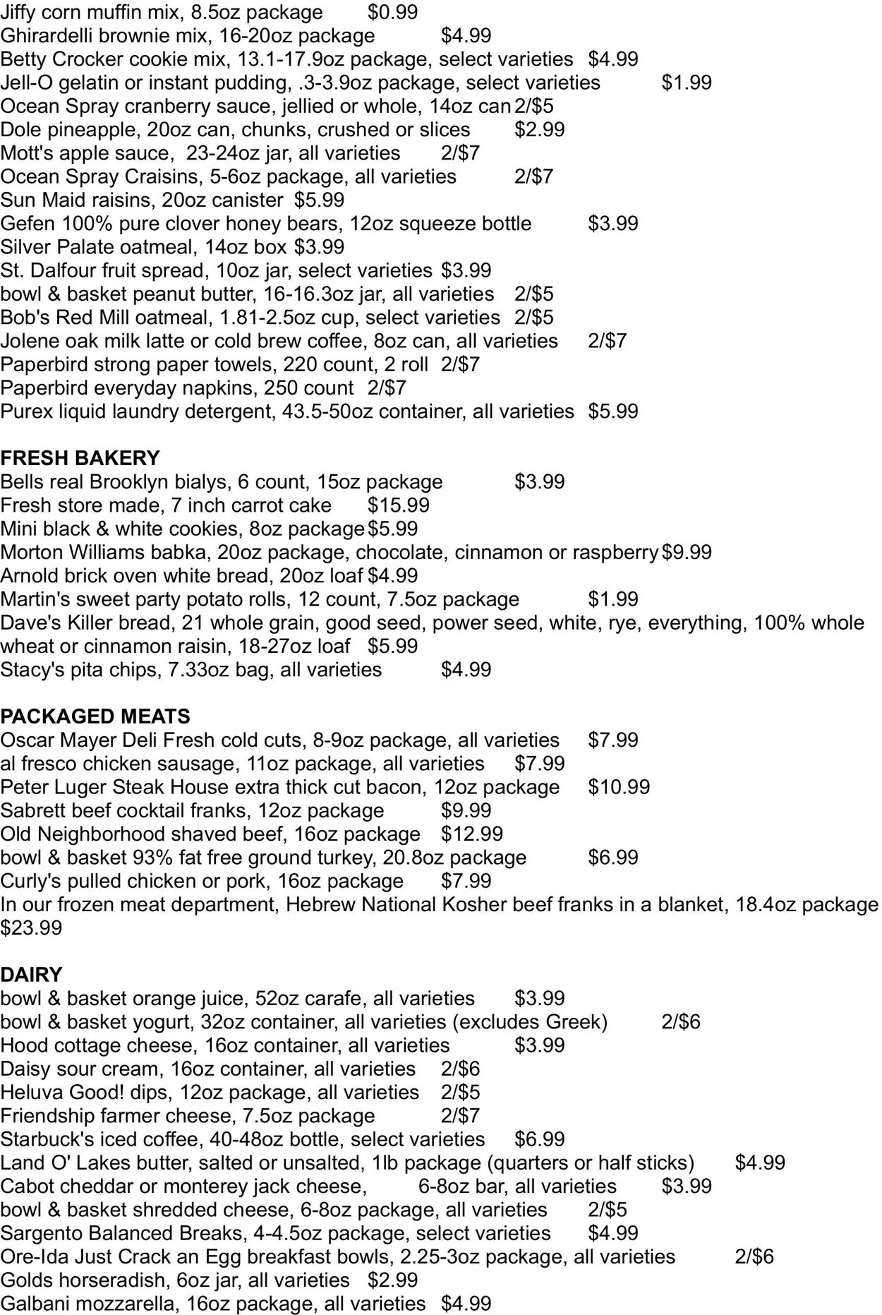 Weekly ad Morton Williams 12/12/2025 - 12/18/2025