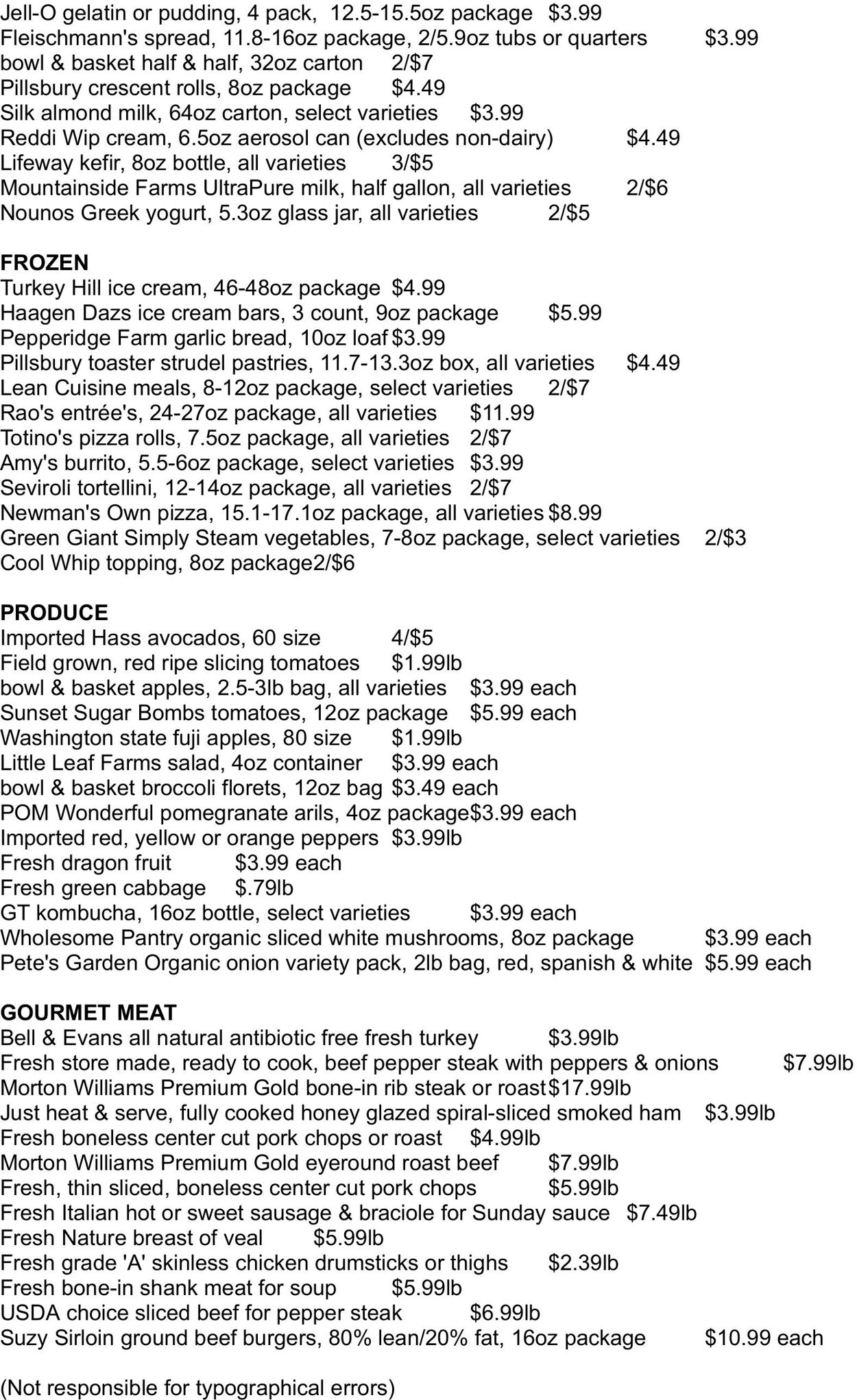 Weekly ad Morton Williams 11/14/2025 - 11/20/2025