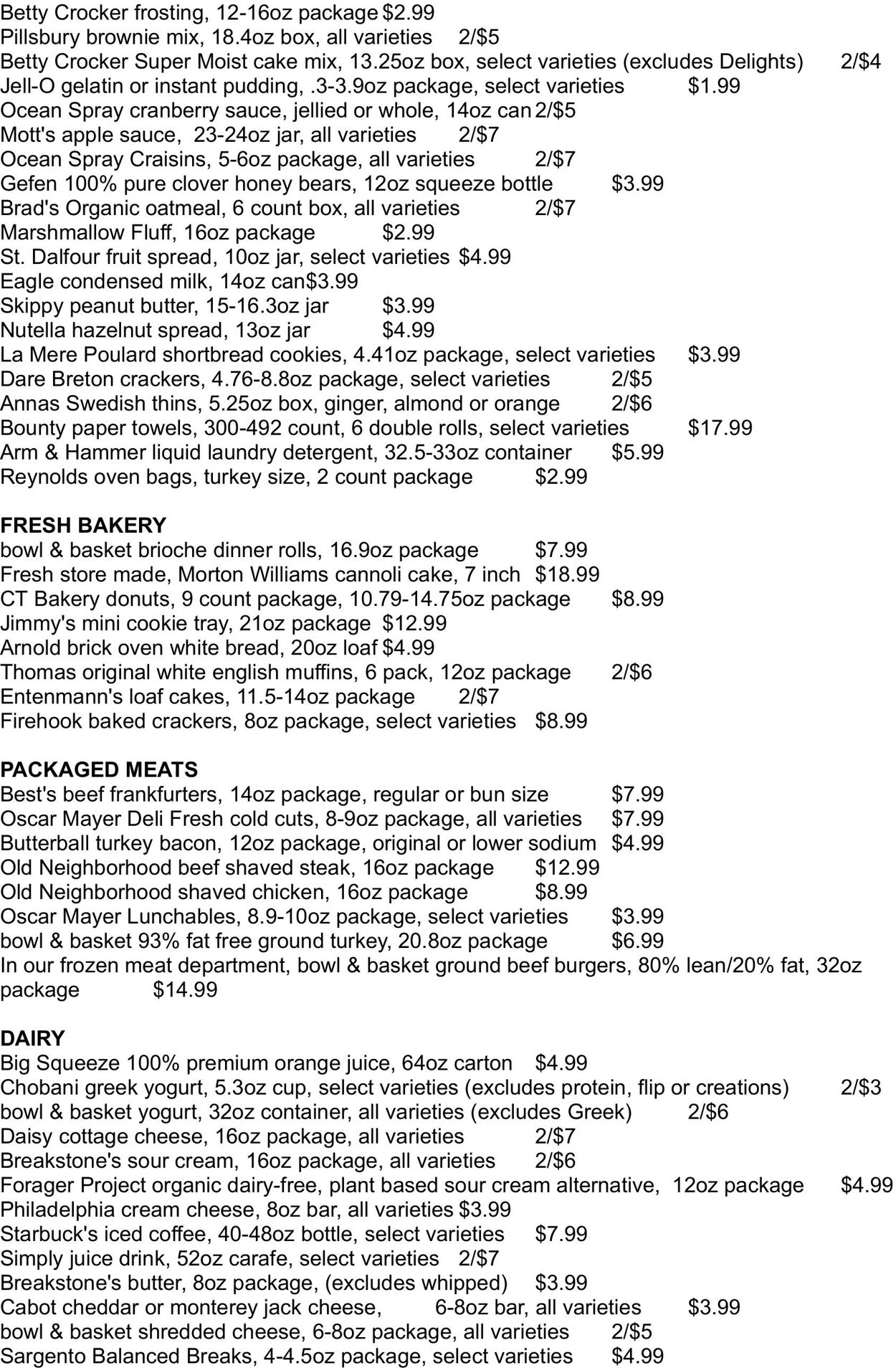Weekly ad Morton Williams 11/14/2025 - 11/20/2025
