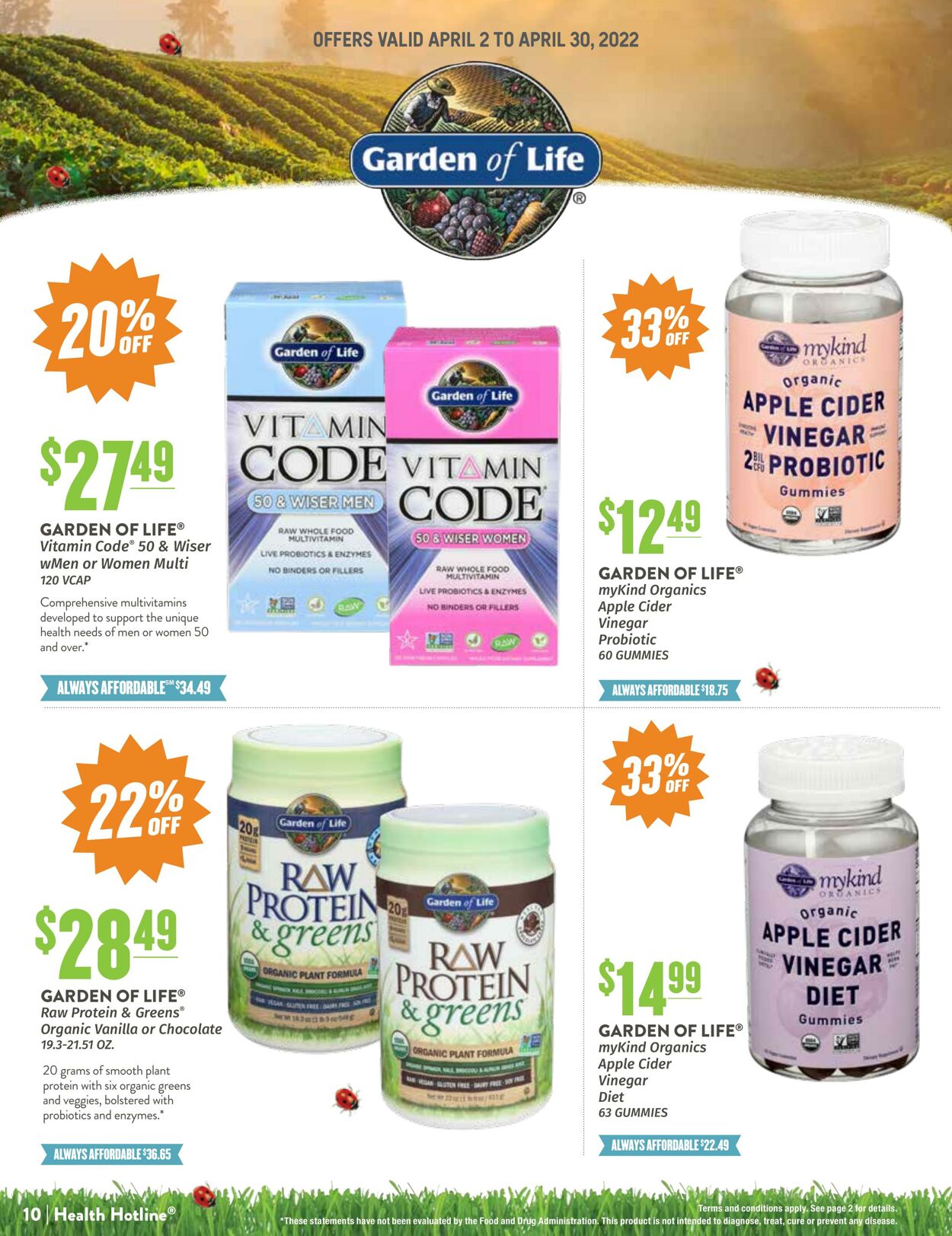 Weekly ad Natural Grocers 04/02/2022 - 04/30/2022