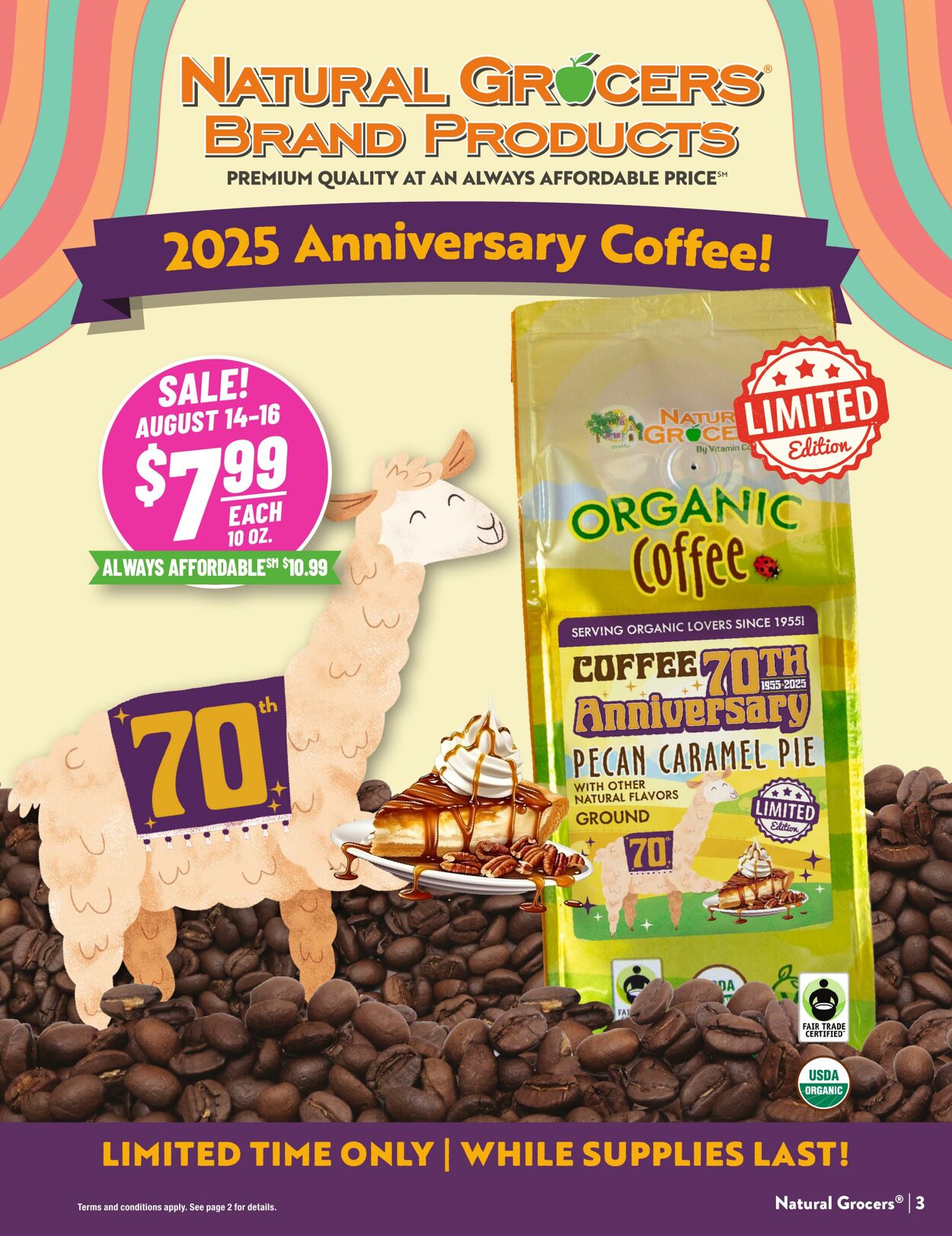 Weekly ad Natural Grocers 08/05/2025 - 08/25/2025