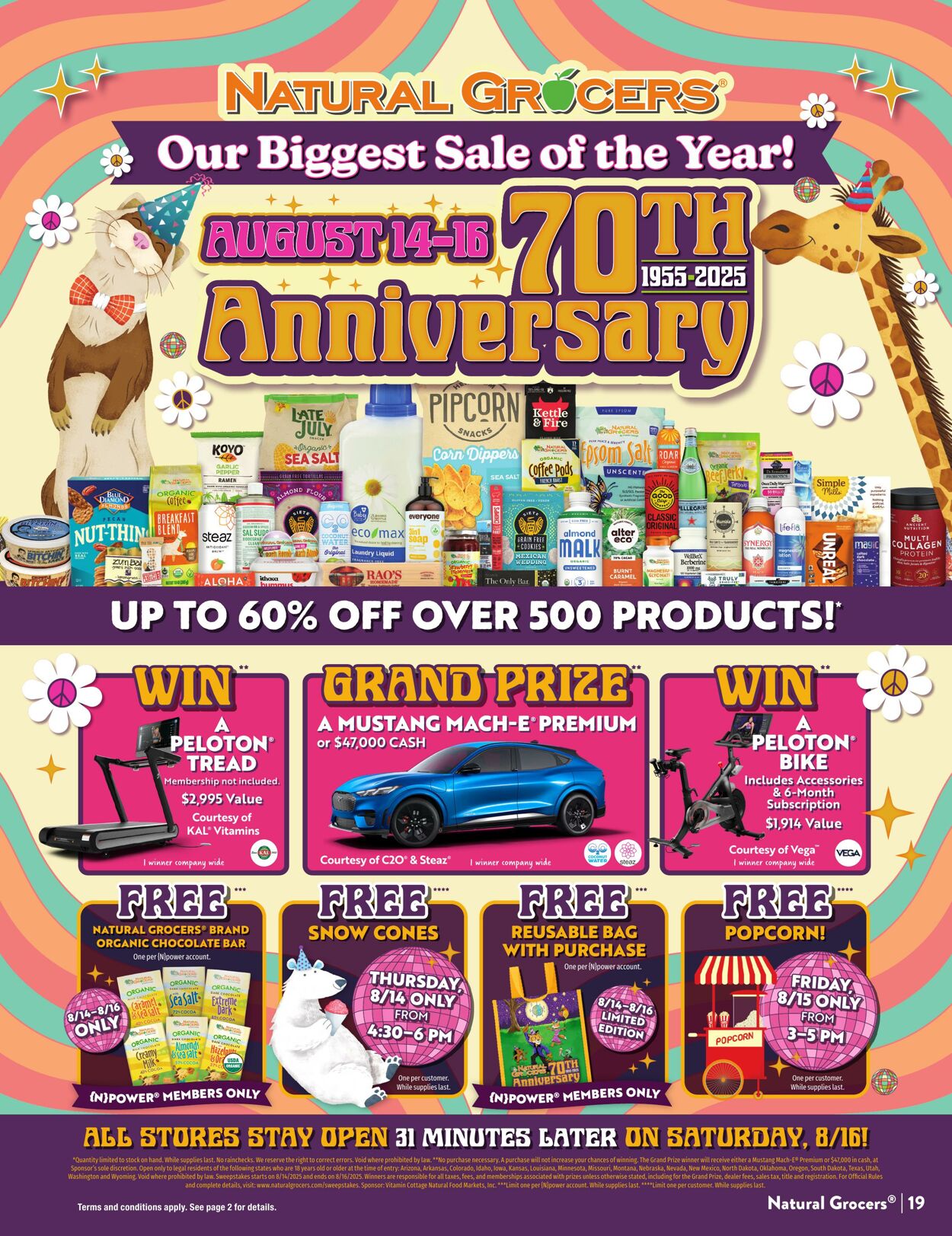 Weekly ad Natural Grocers 08/05/2025 - 09/03/2025