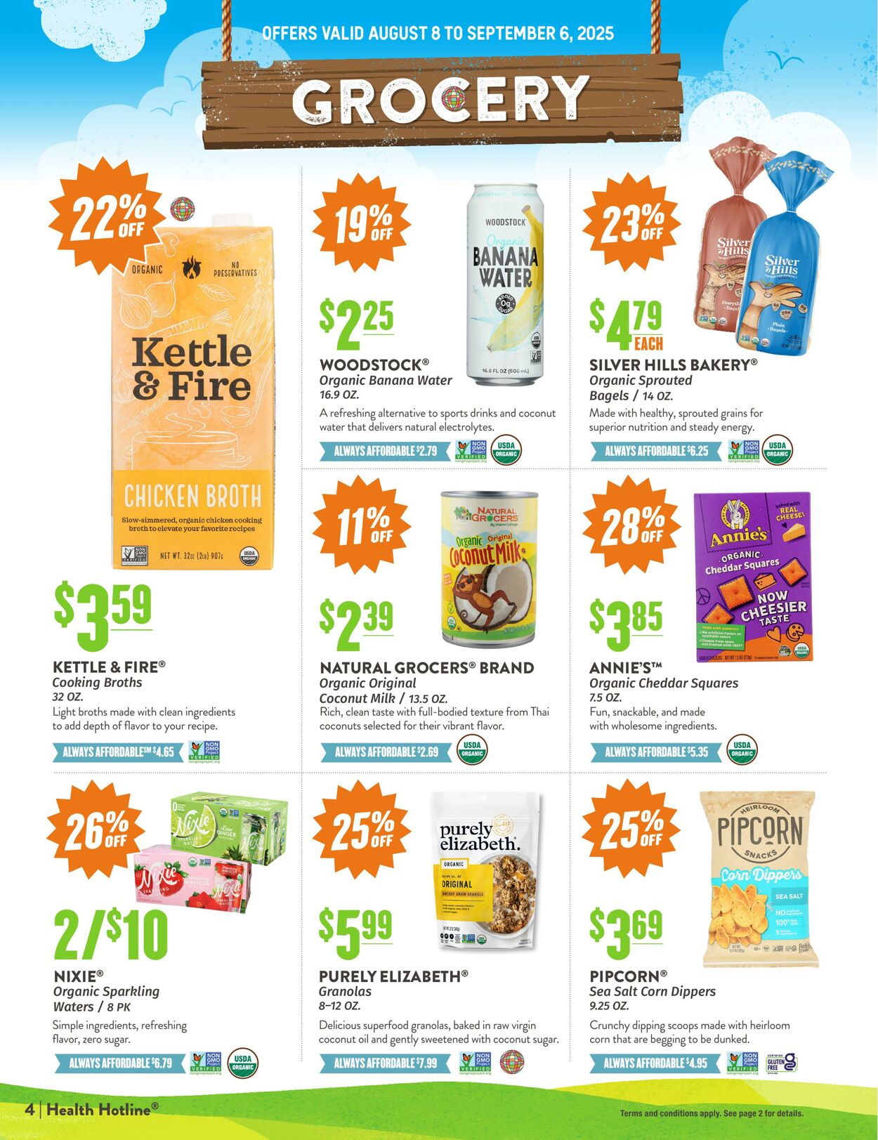 Weekly ad Natural Grocers 08/05/2025 - 09/03/2025