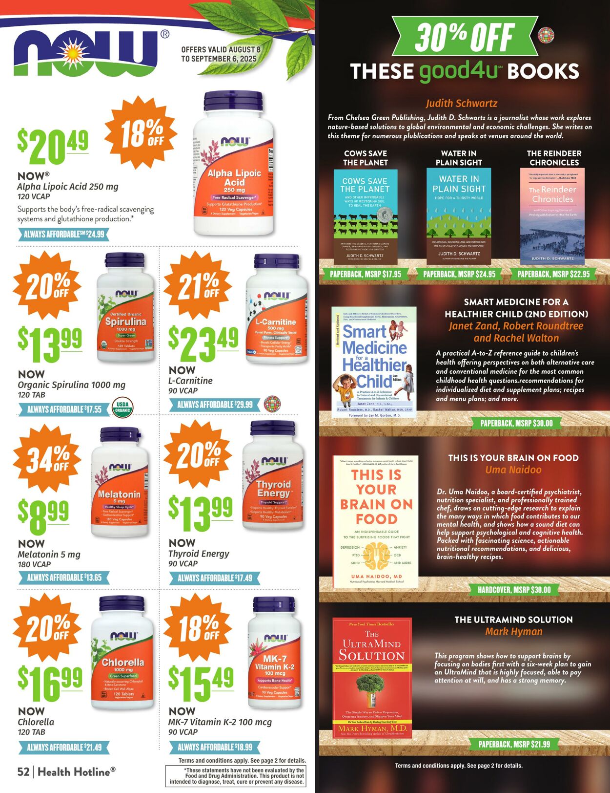 Weekly ad Natural Grocers 08/05/2025 - 08/25/2025