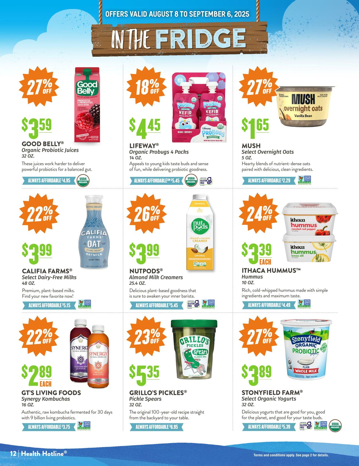 Weekly ad Natural Grocers 08/05/2025 - 08/27/2025