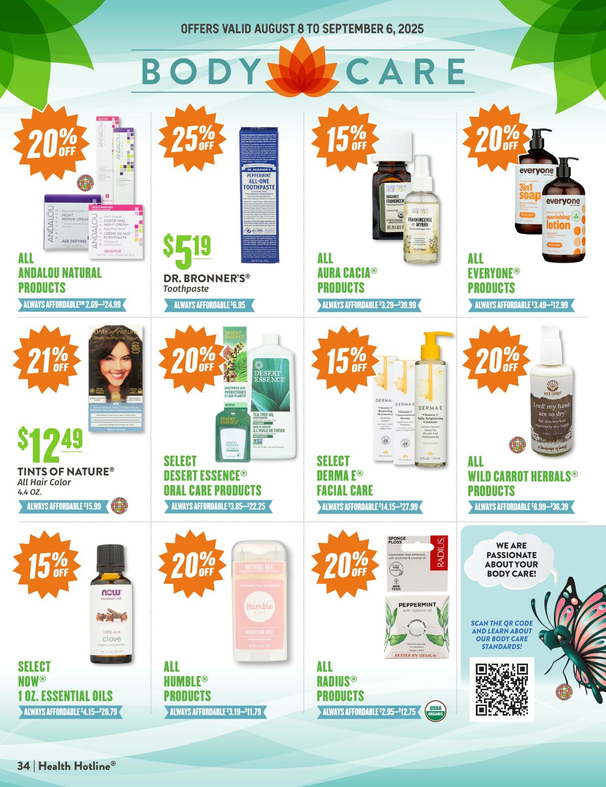 Weekly ad Natural Grocers 07/09/2025 - 08/20/2025