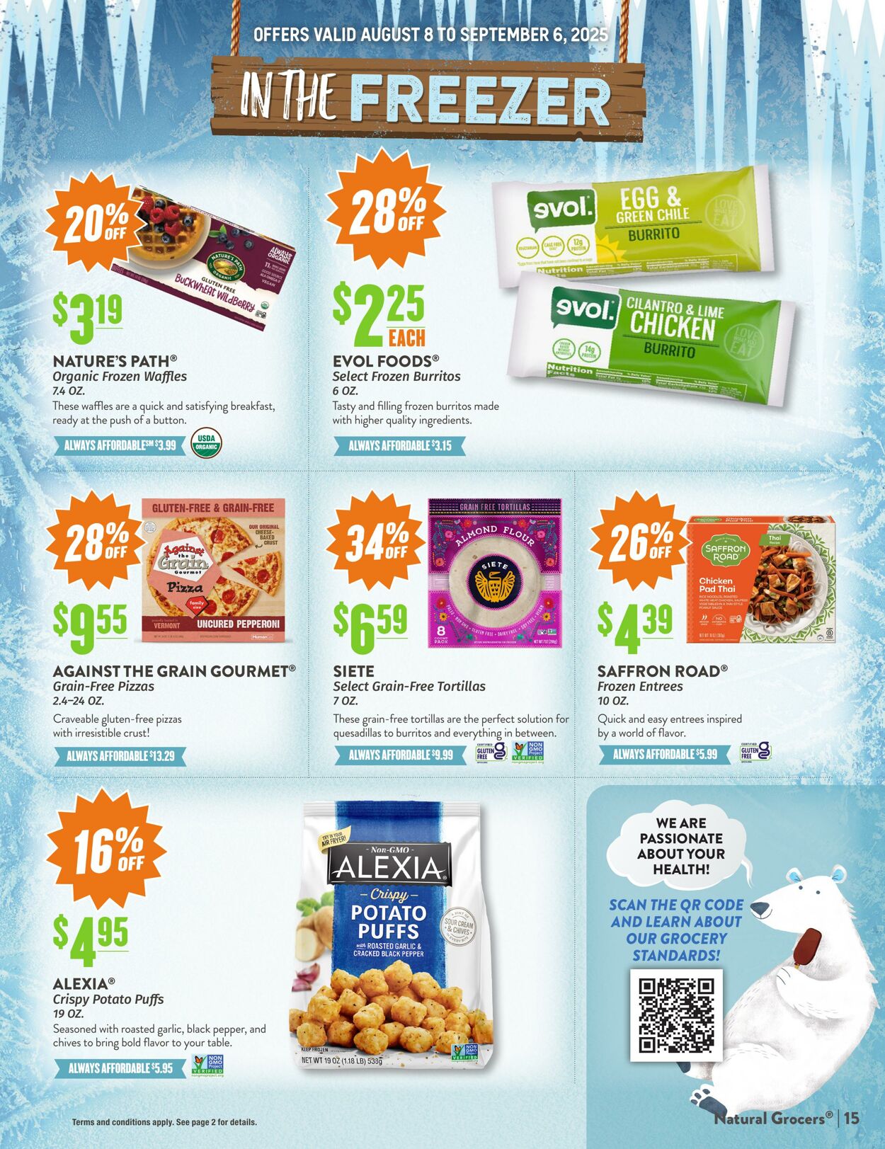 Weekly ad Natural Grocers 08/05/2025 - 08/21/2025