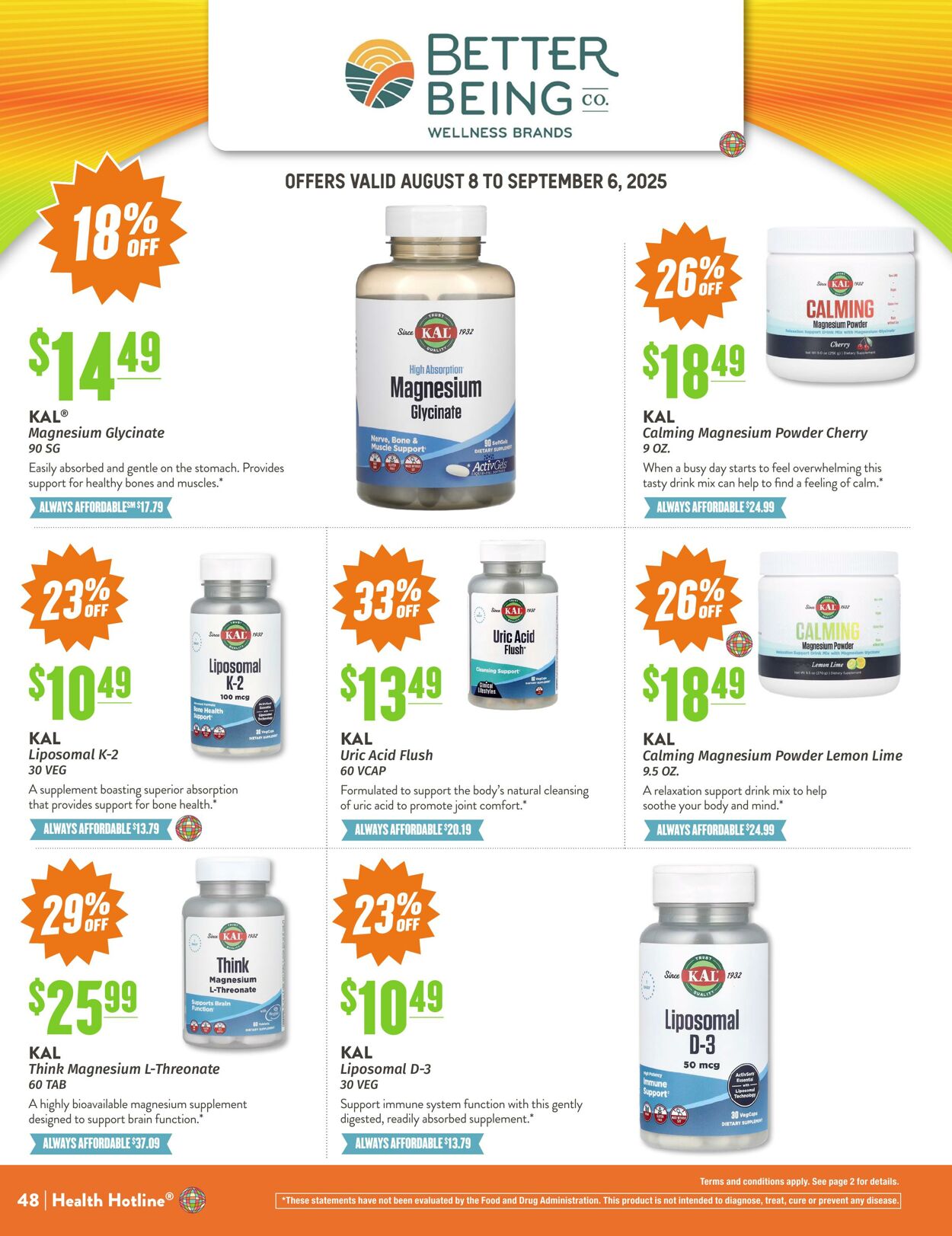 Weekly ad Natural Grocers 08/05/2025 - 08/21/2025