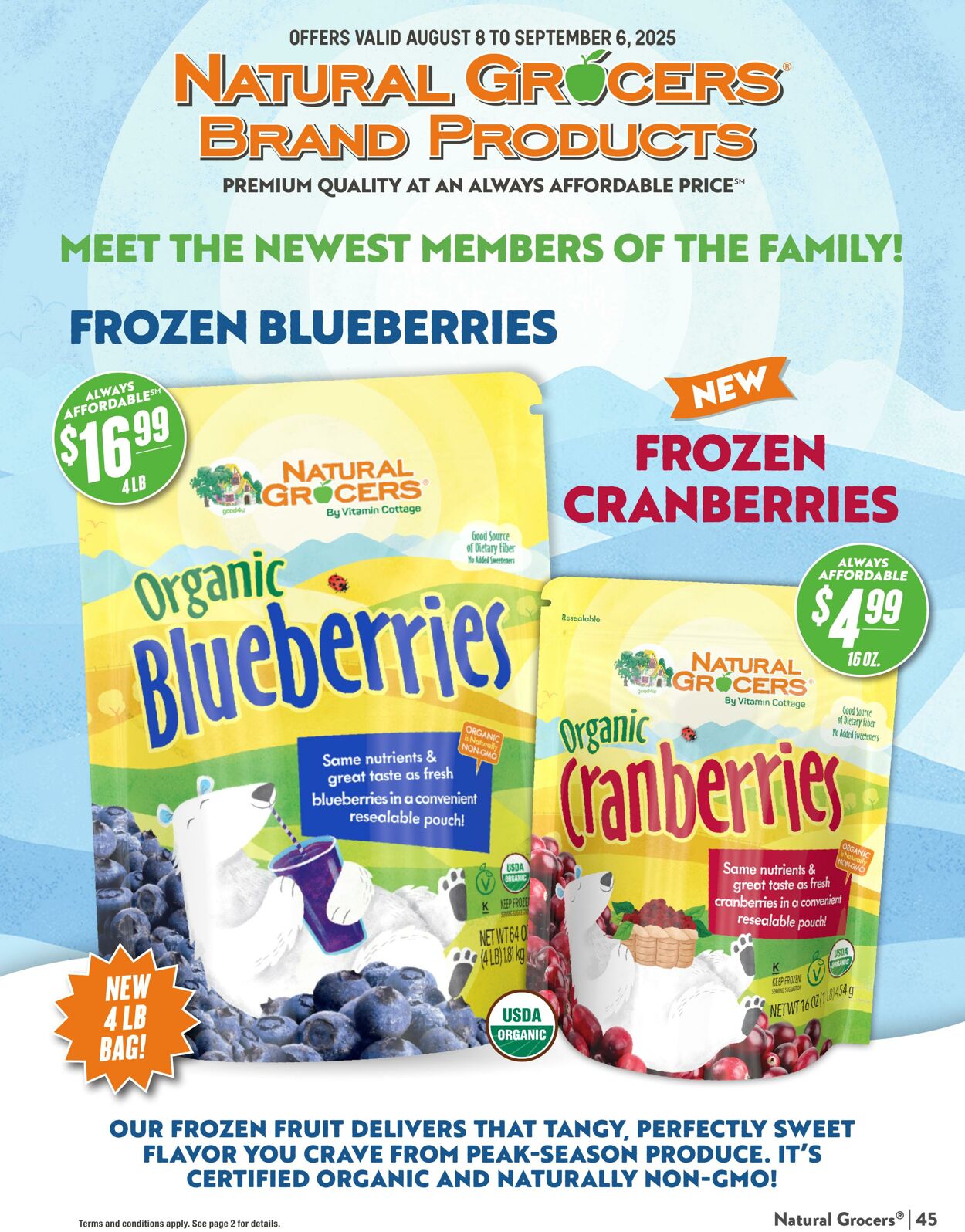 Weekly ad Natural Grocers 08/05/2025 - 08/25/2025