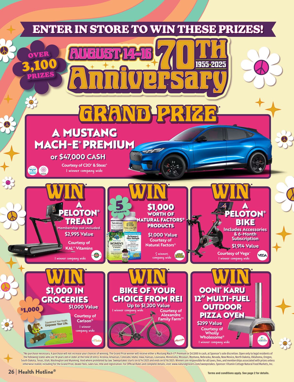Weekly ad Natural Grocers 08/05/2025 - 08/20/2025