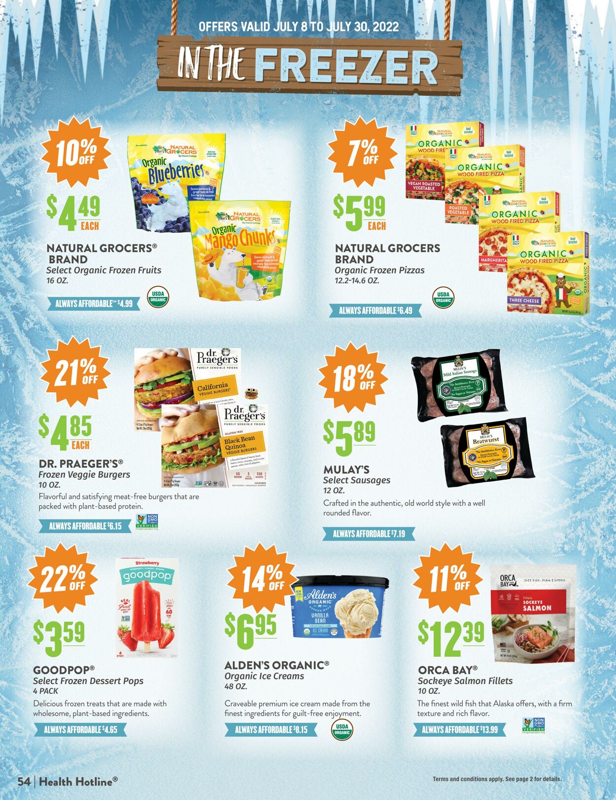 Weekly ad Natural Grocers 07/08/2022 - 07/30/2022