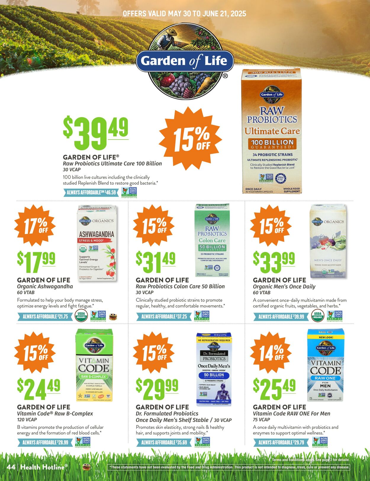 Weekly ad Natural Grocers 06/02/2025 - 06/23/2025