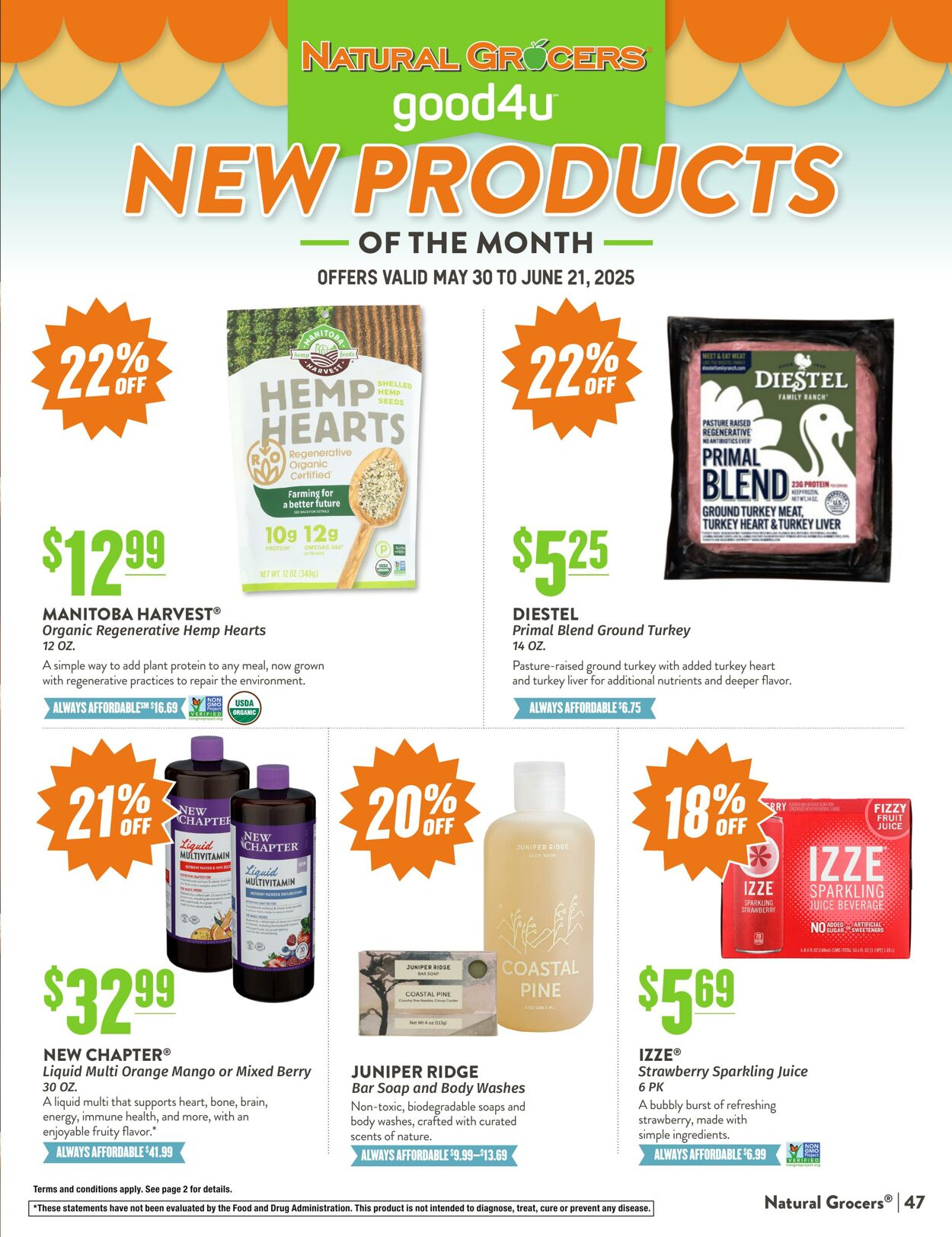 Weekly ad Natural Grocers 06/02/2025 - 06/23/2025