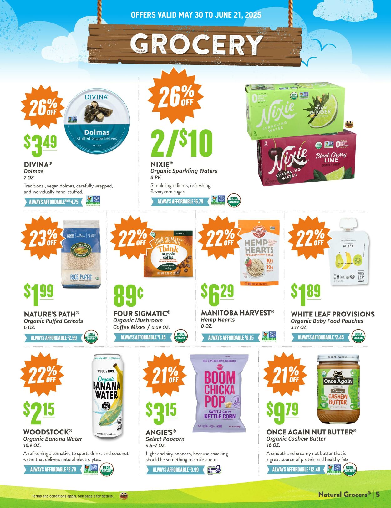 Weekly ad Natural Grocers 06/02/2025 - 06/23/2025
