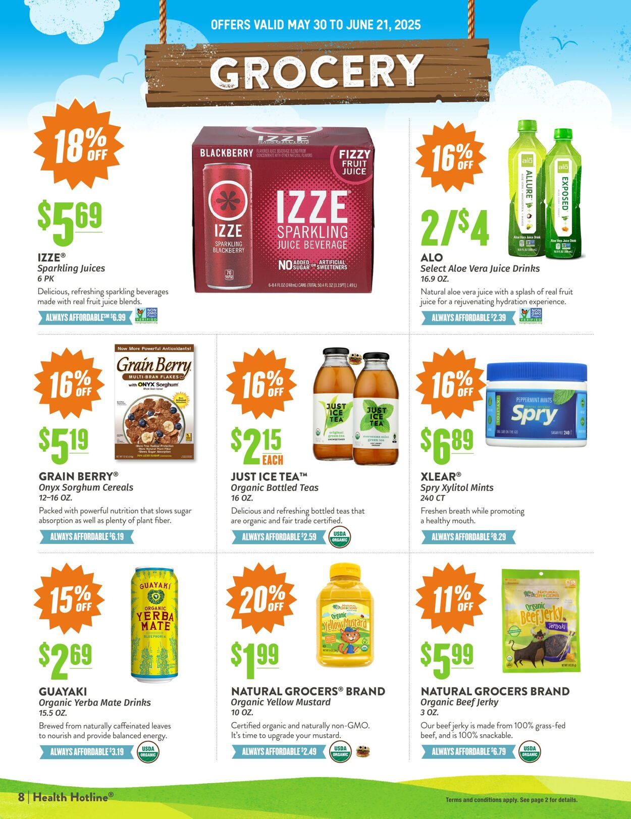 Weekly ad Natural Grocers 06/02/2025 - 06/23/2025