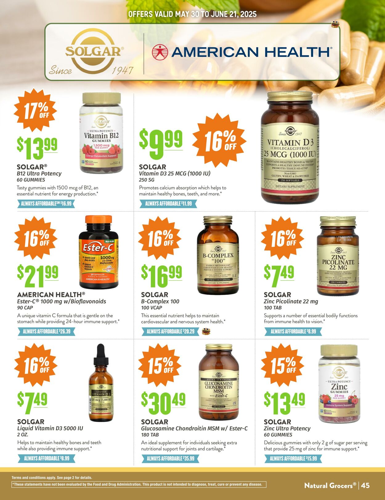 Weekly ad Natural Grocers 06/02/2025 - 06/23/2025