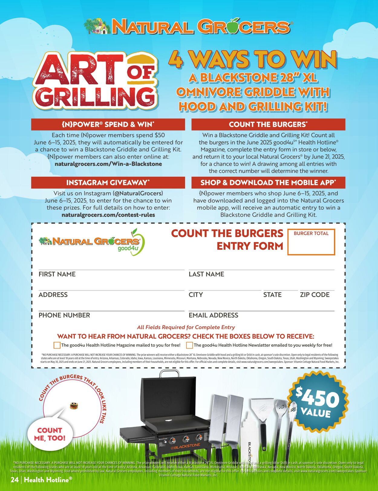 Weekly ad Natural Grocers 06/02/2025 - 06/23/2025