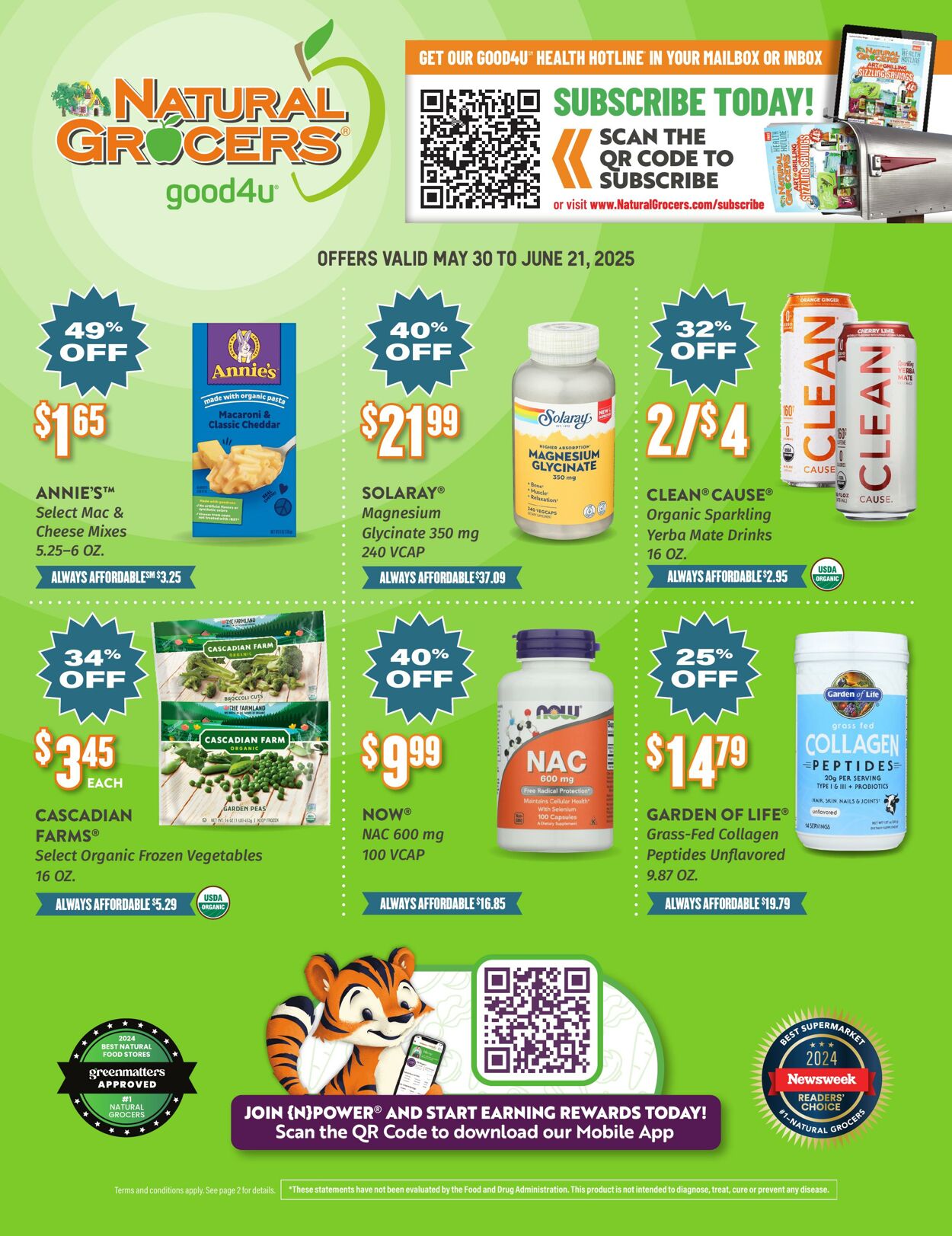 Weekly ad Natural Grocers 06/02/2025 - 06/23/2025