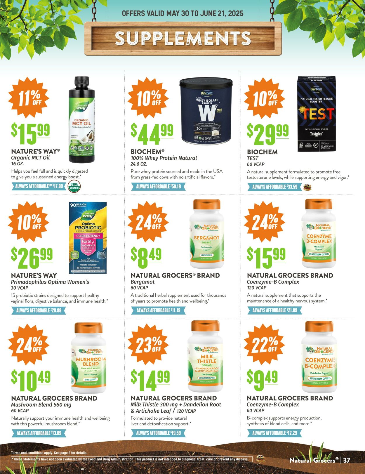 Weekly ad Natural Grocers 06/02/2025 - 06/23/2025