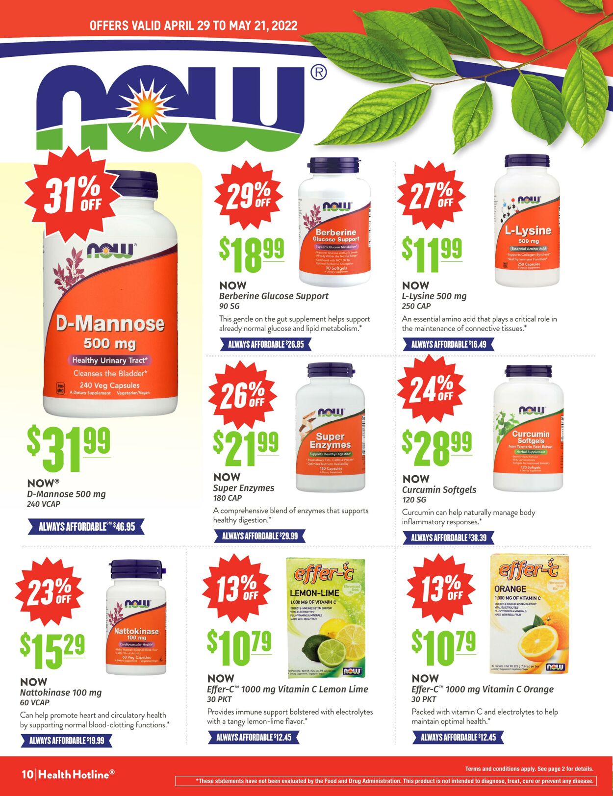 Weekly ad Natural Grocers 04/29/2022 - 05/21/2022