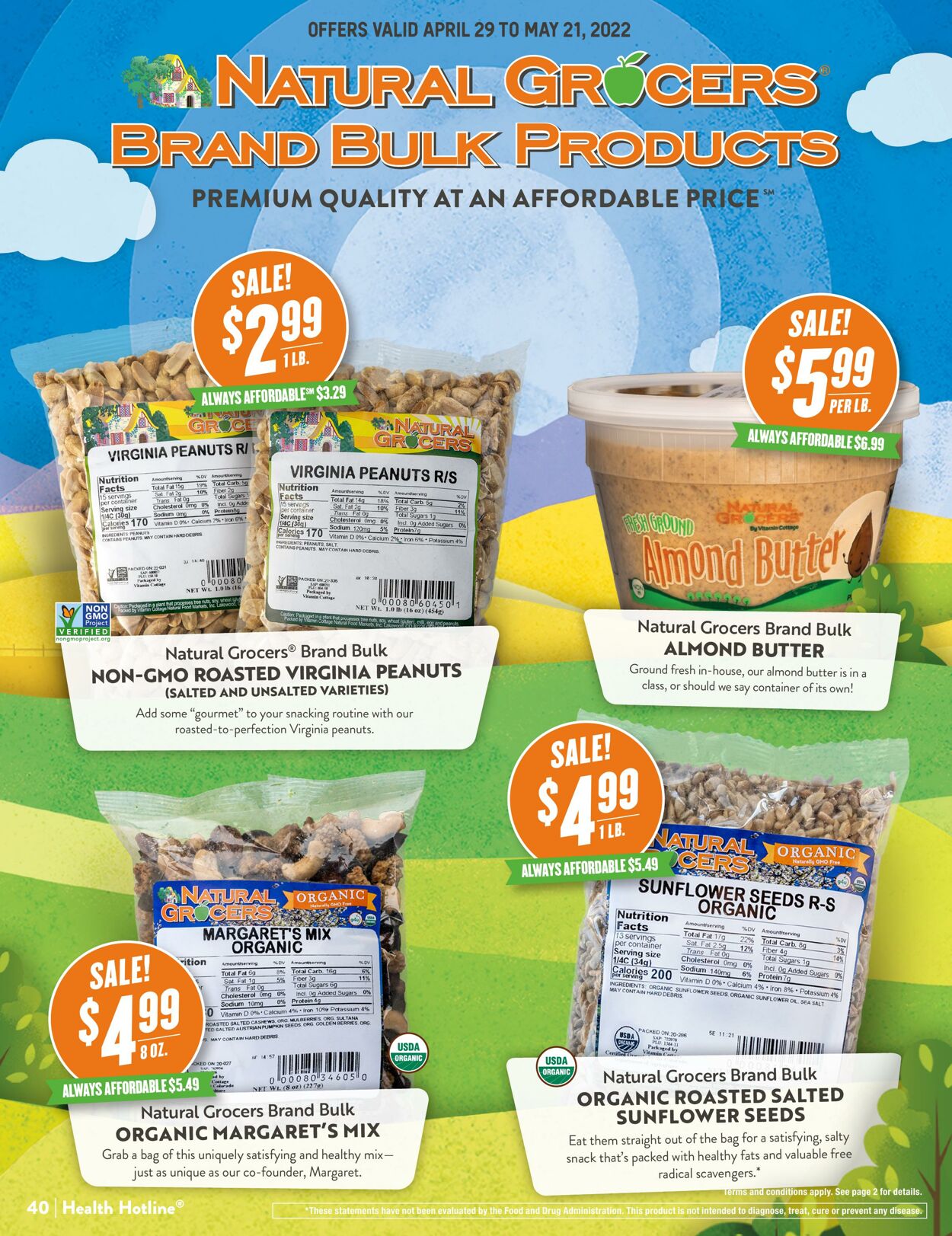 Weekly ad Natural Grocers 04/29/2022 - 05/21/2022