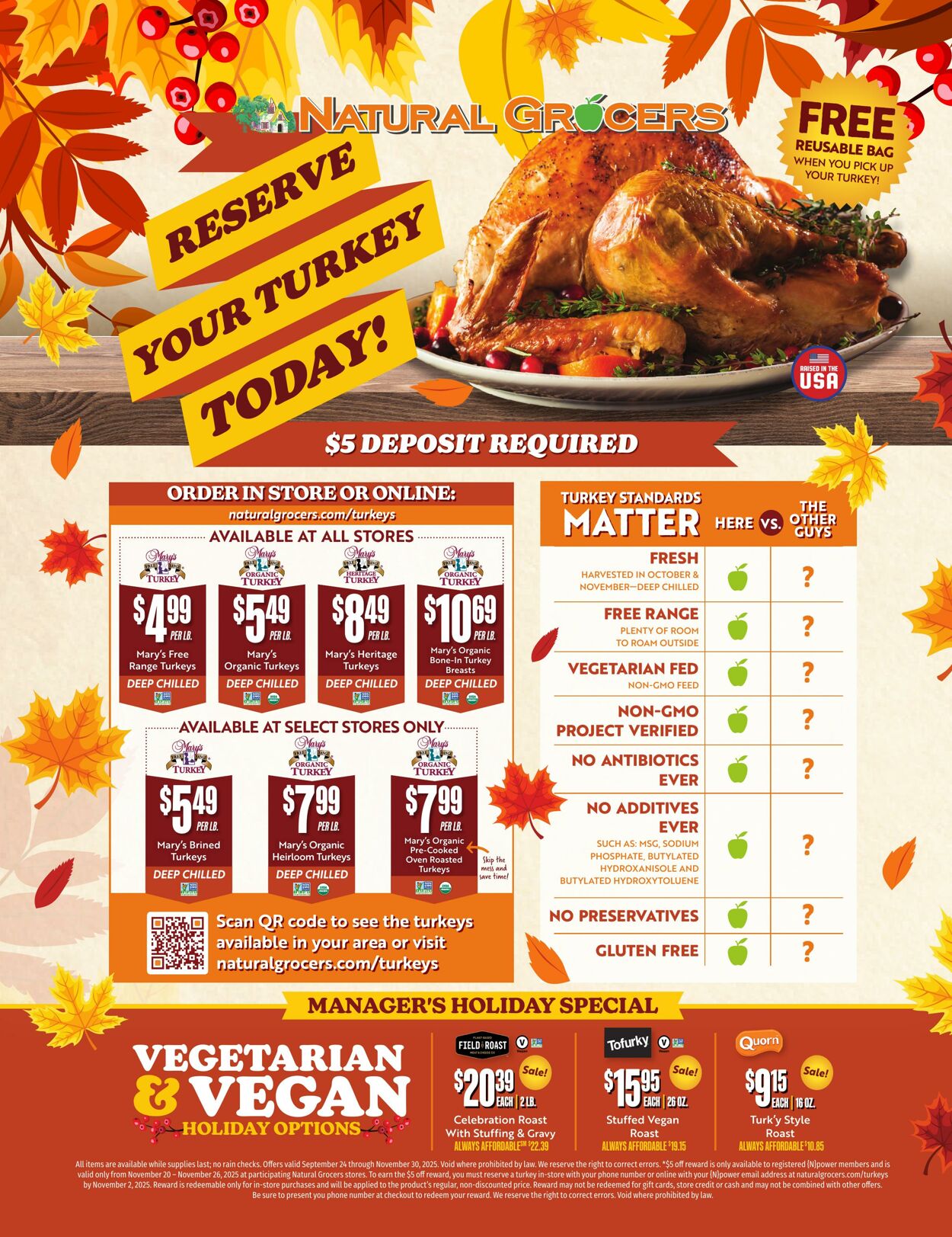 Weekly ad Natural Grocers 10/30/2025 - 11/27/2025