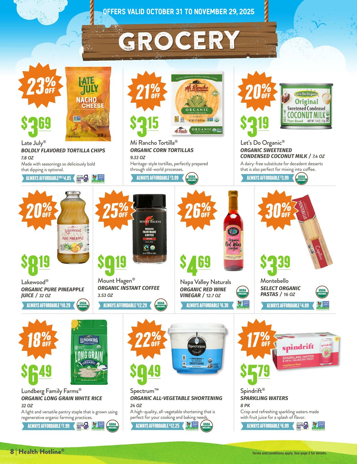 Weekly ad Natural Grocers 10/23/2025 - 11/05/2025