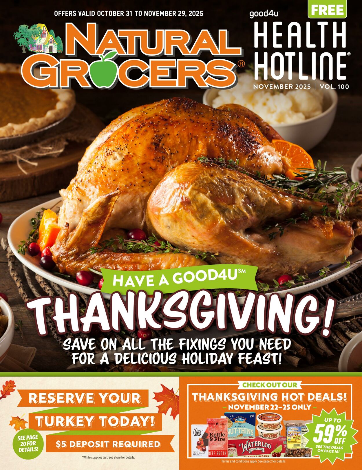 Weekly ad Natural Grocers 10/23/2025 - 11/03/2025