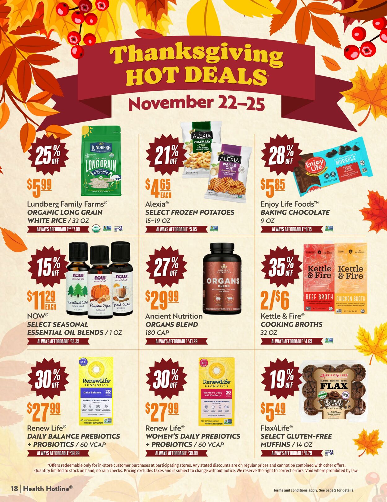 Weekly ad Natural Grocers 10/30/2025 - 11/27/2025