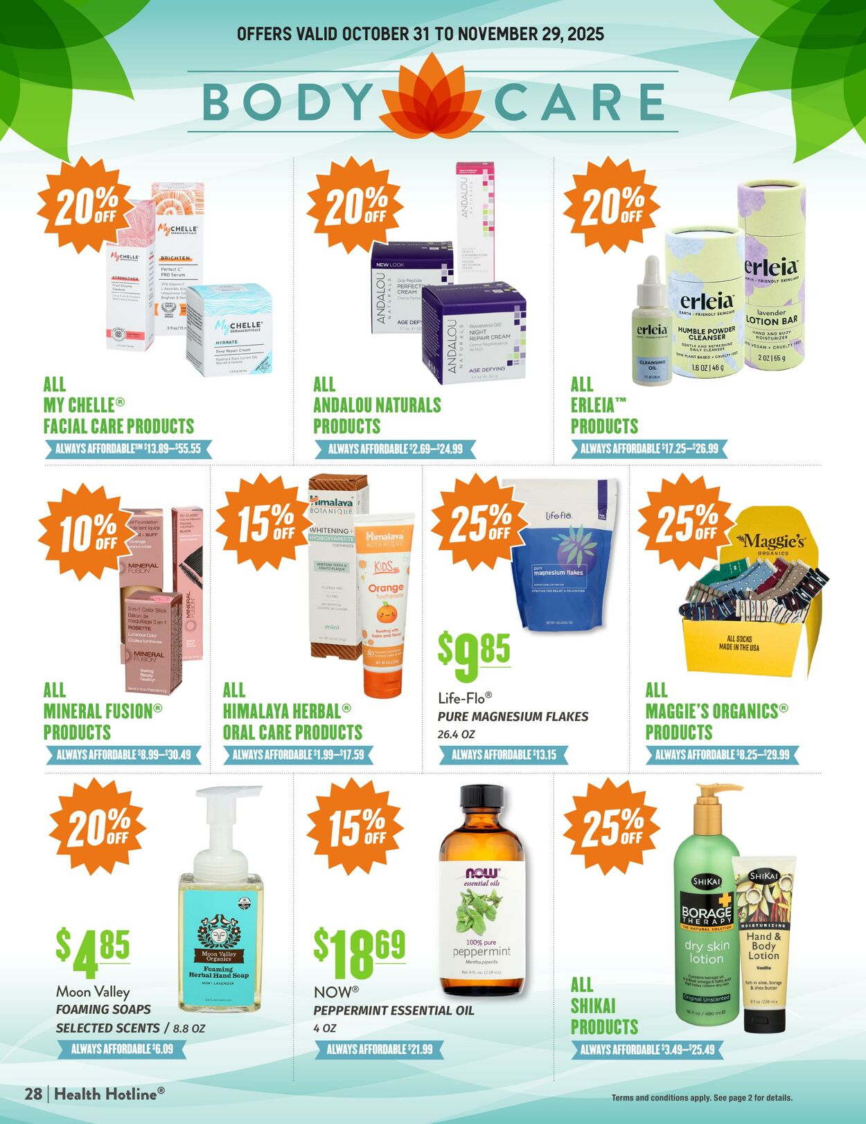 Weekly ad Natural Grocers 10/30/2025 - 11/27/2025