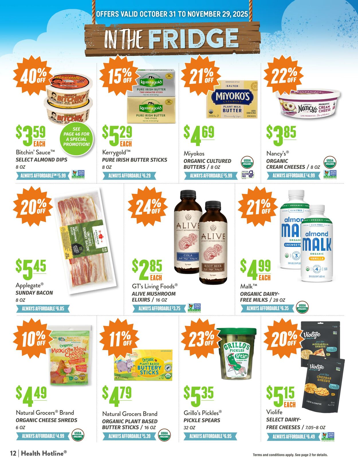 Weekly ad Natural Grocers 10/23/2025 - 11/03/2025
