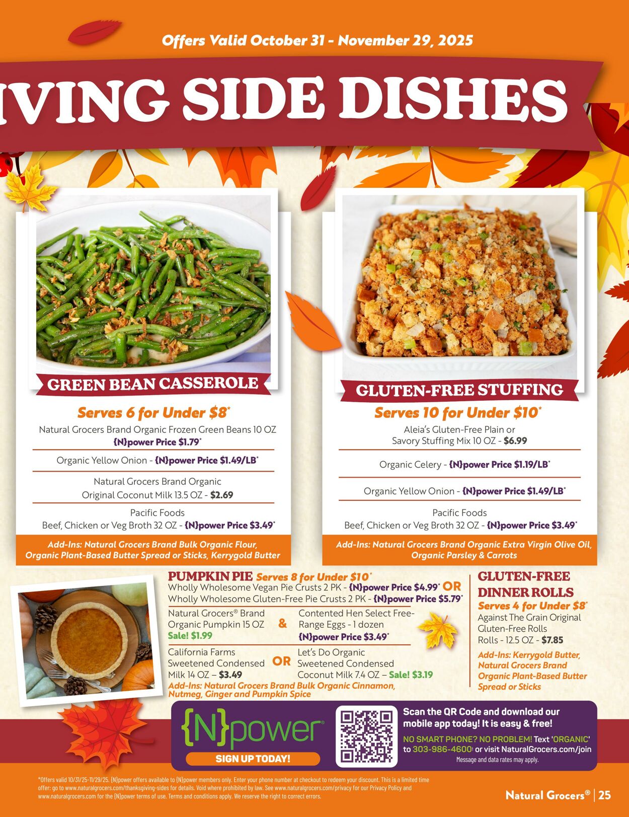 Weekly ad Natural Grocers 10/23/2025 - 11/03/2025