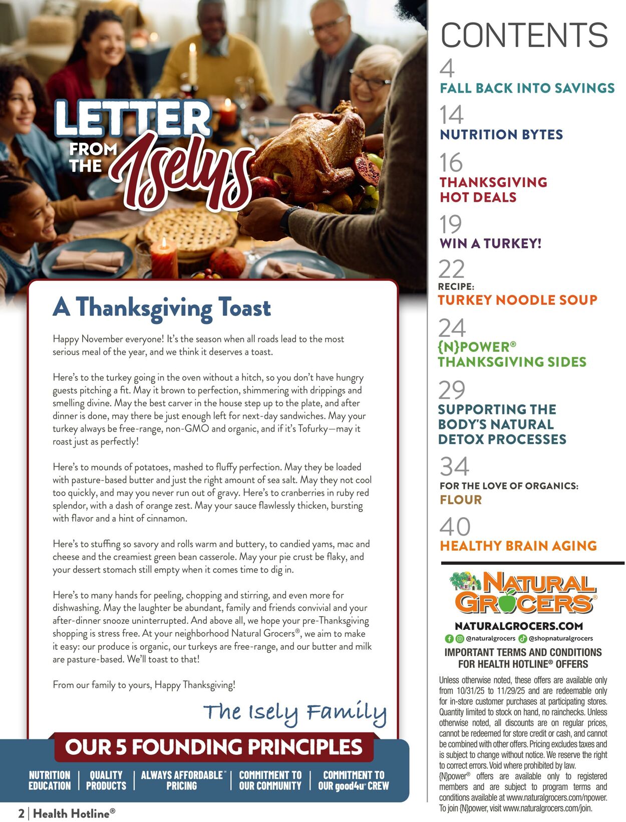 Weekly ad Natural Grocers 10/23/2025 - 11/03/2025