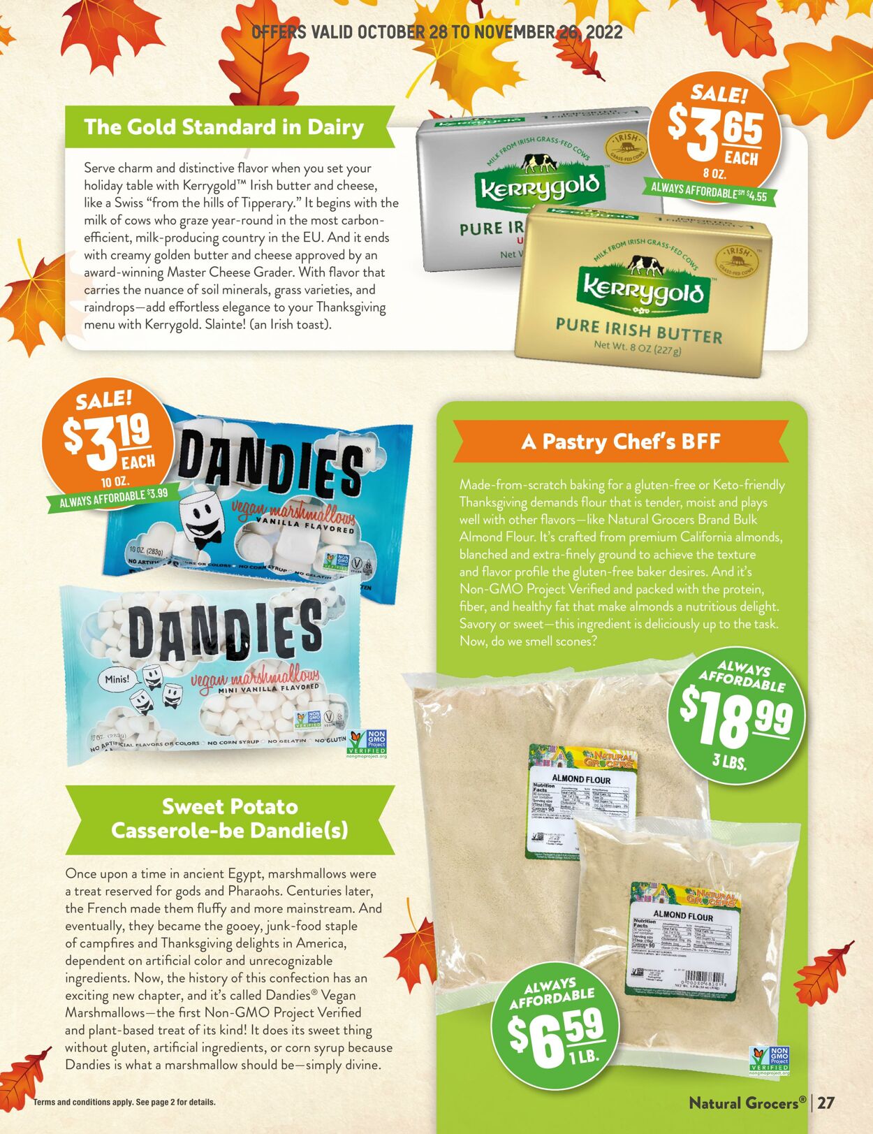 Weekly ad Natural Grocers 10/28/2022 - 11/26/2022