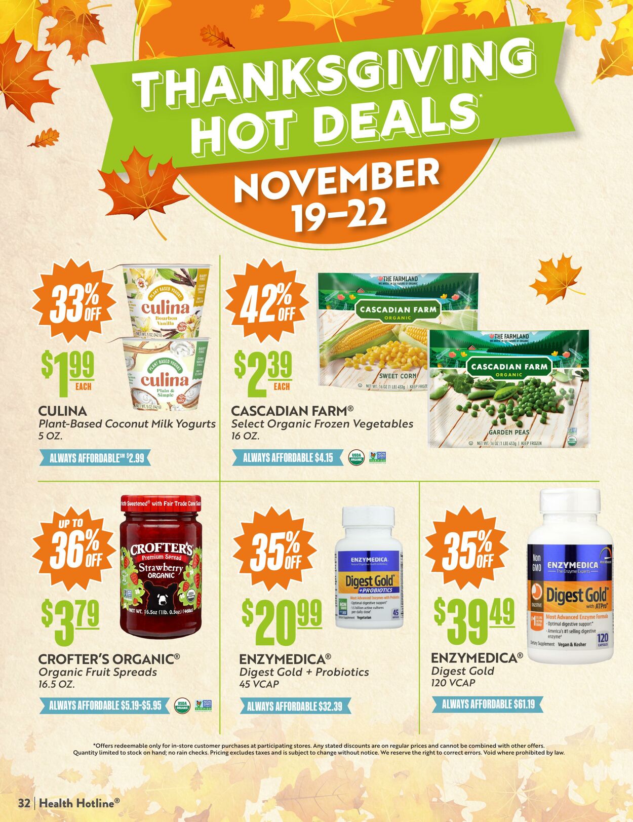 Weekly ad Natural Grocers 10/28/2022 - 11/26/2022