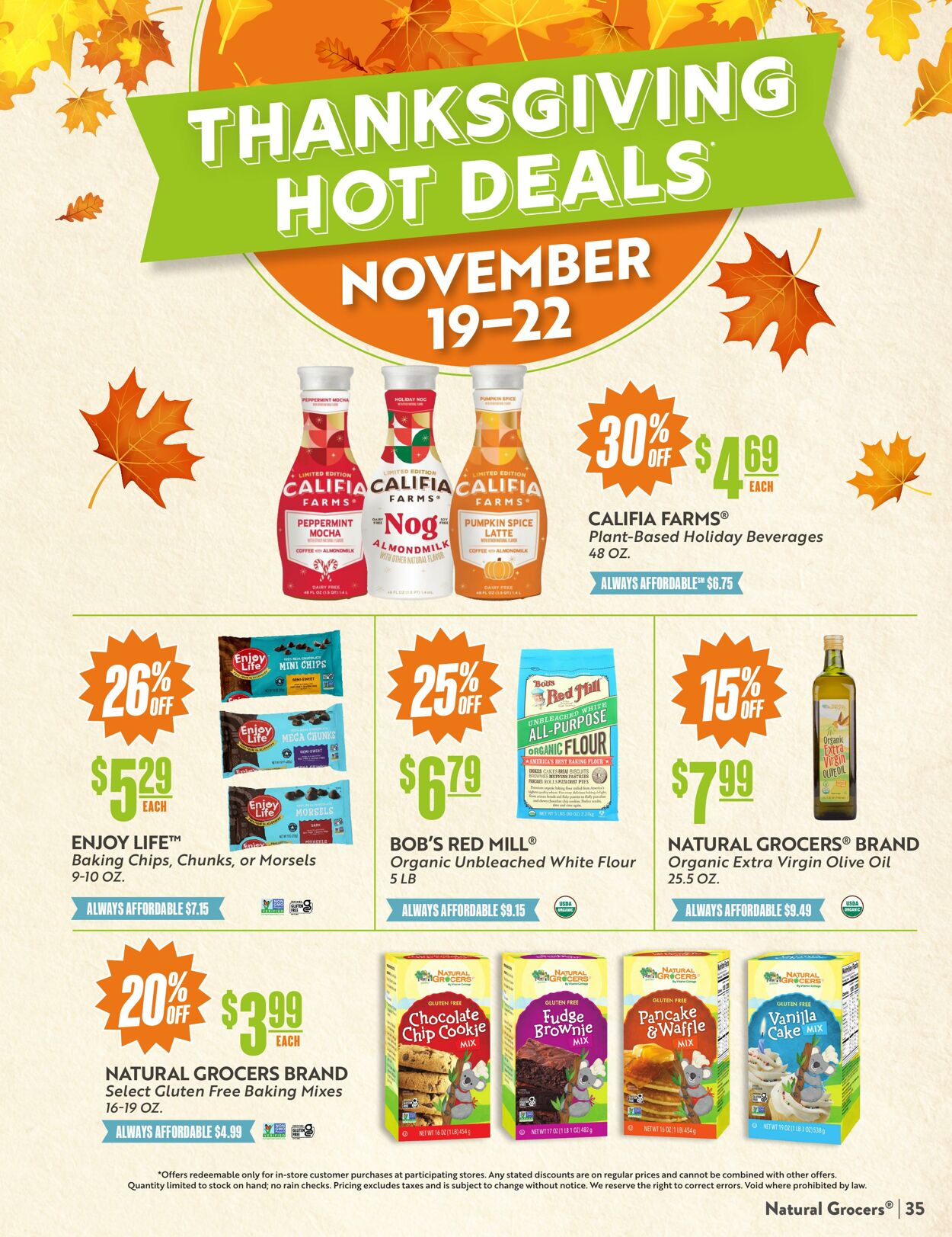 Weekly ad Natural Grocers 10/28/2022 - 11/26/2022