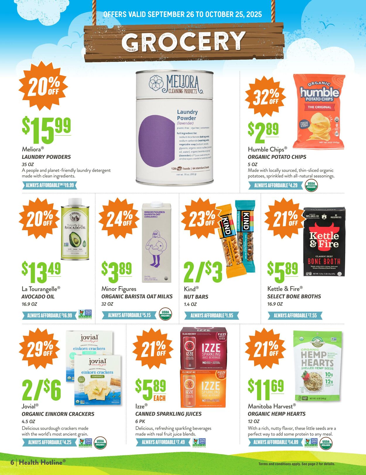 Weekly ad Natural Grocers 09/10/2025 - 09/22/2025