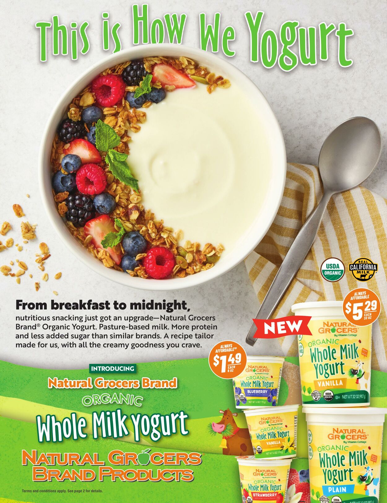 Weekly ad Natural Grocers 09/10/2025 - 09/22/2025