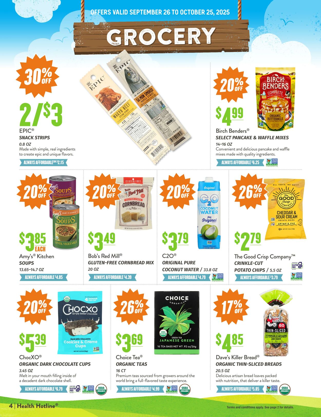 Weekly ad Natural Grocers 09/10/2025 - 09/22/2025