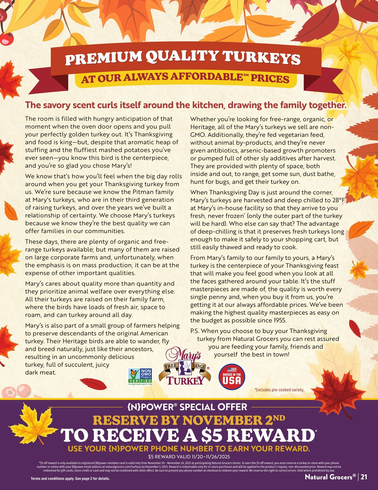 Weekly ad Natural Grocers 09/10/2025 - 09/22/2025