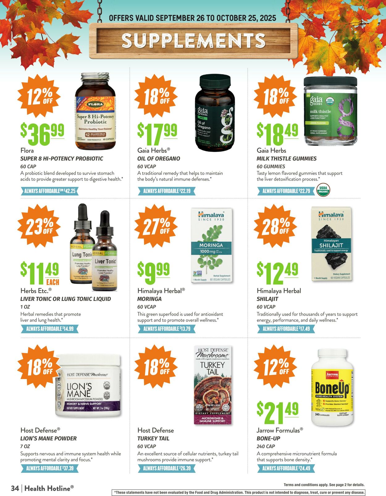 Weekly ad Natural Grocers 09/10/2025 - 09/22/2025