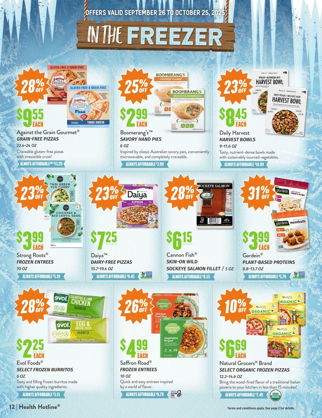 Weekly ad Natural Grocers 09/10/2025 - 09/22/2025