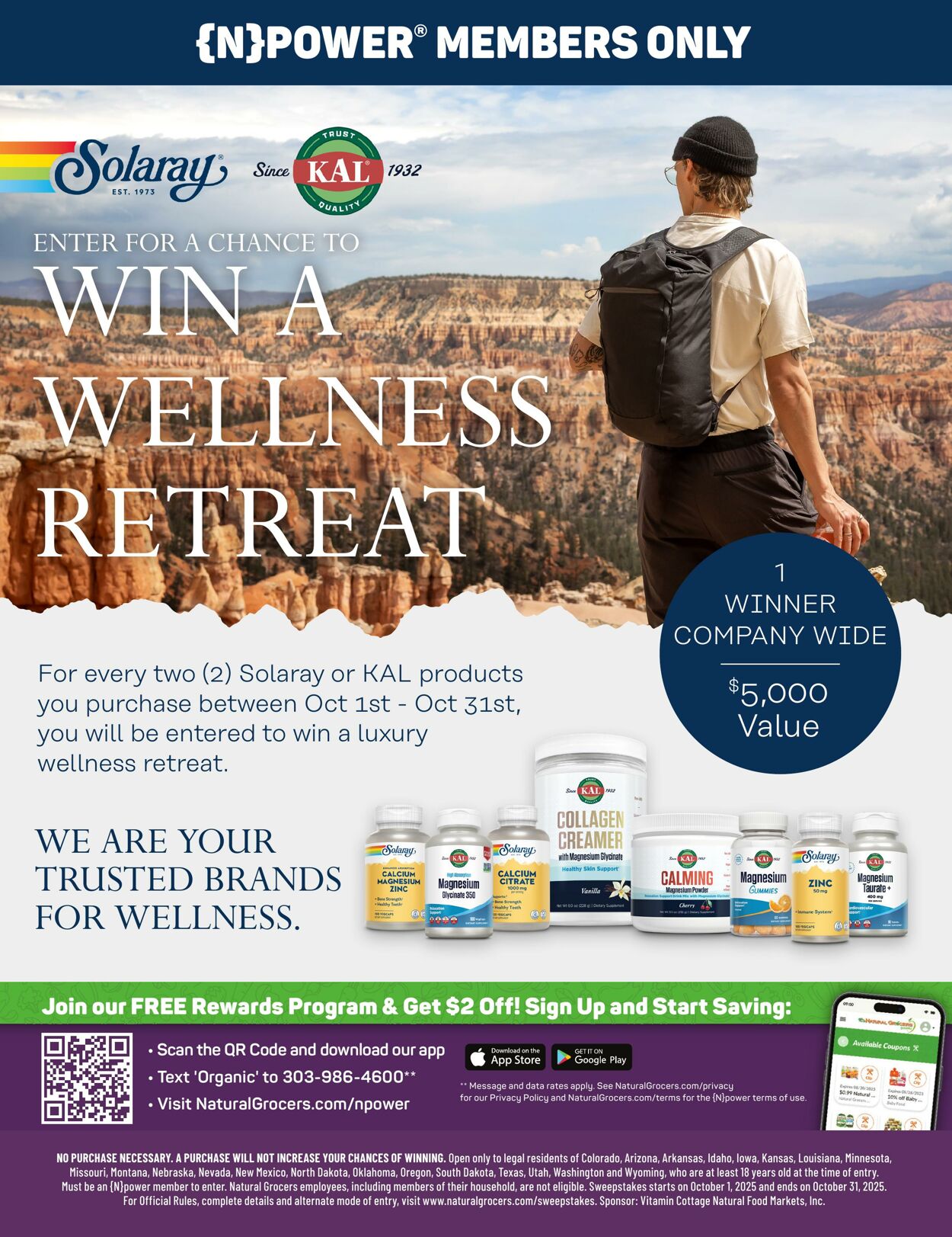 Weekly ad Natural Grocers 09/10/2025 - 09/22/2025