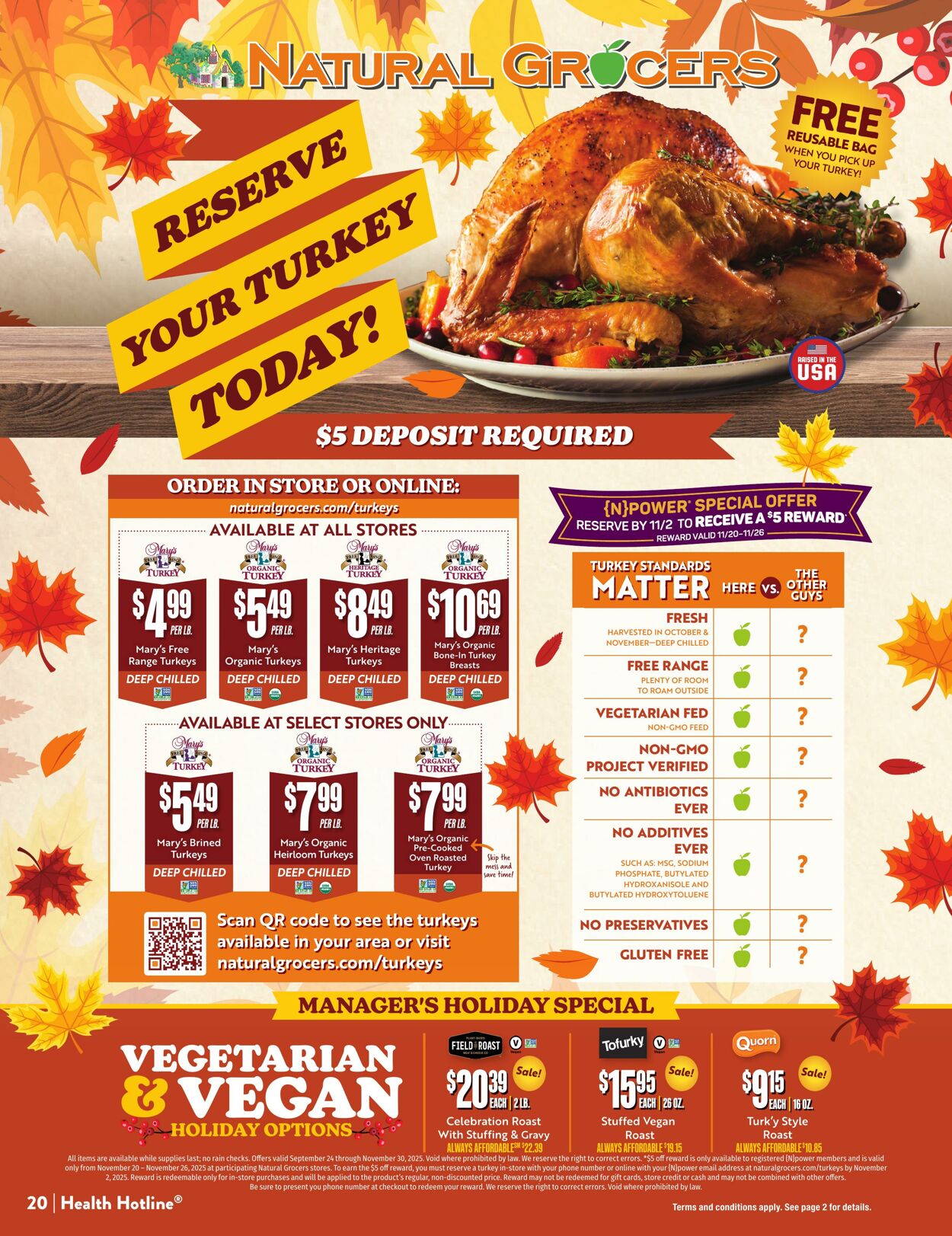 Weekly ad Natural Grocers 09/10/2025 - 09/22/2025