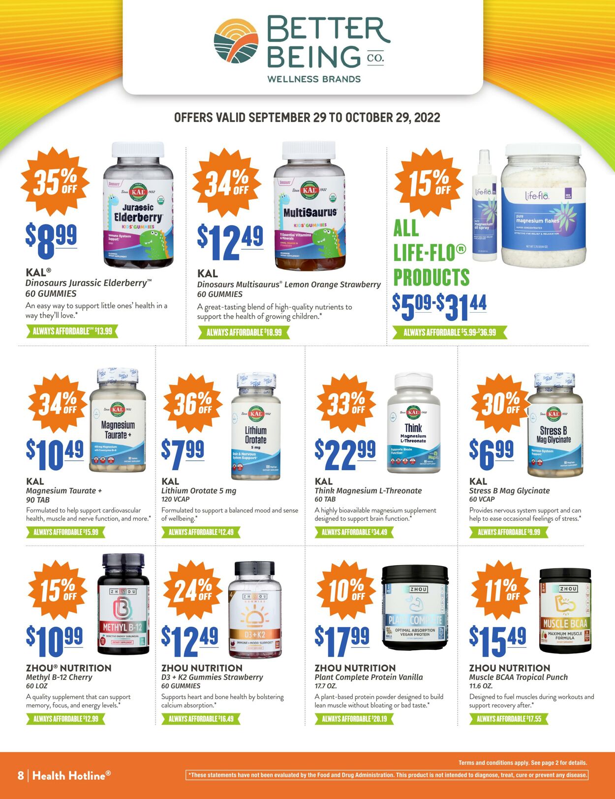 Weekly ad Natural Grocers 09/29/2022 - 10/29/2022