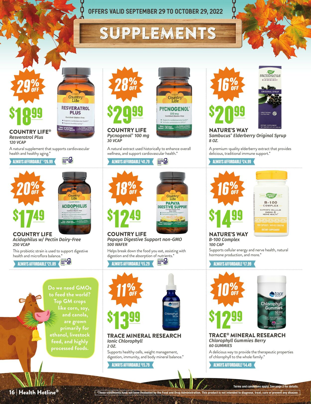 Weekly ad Natural Grocers 09/29/2022 - 10/29/2022