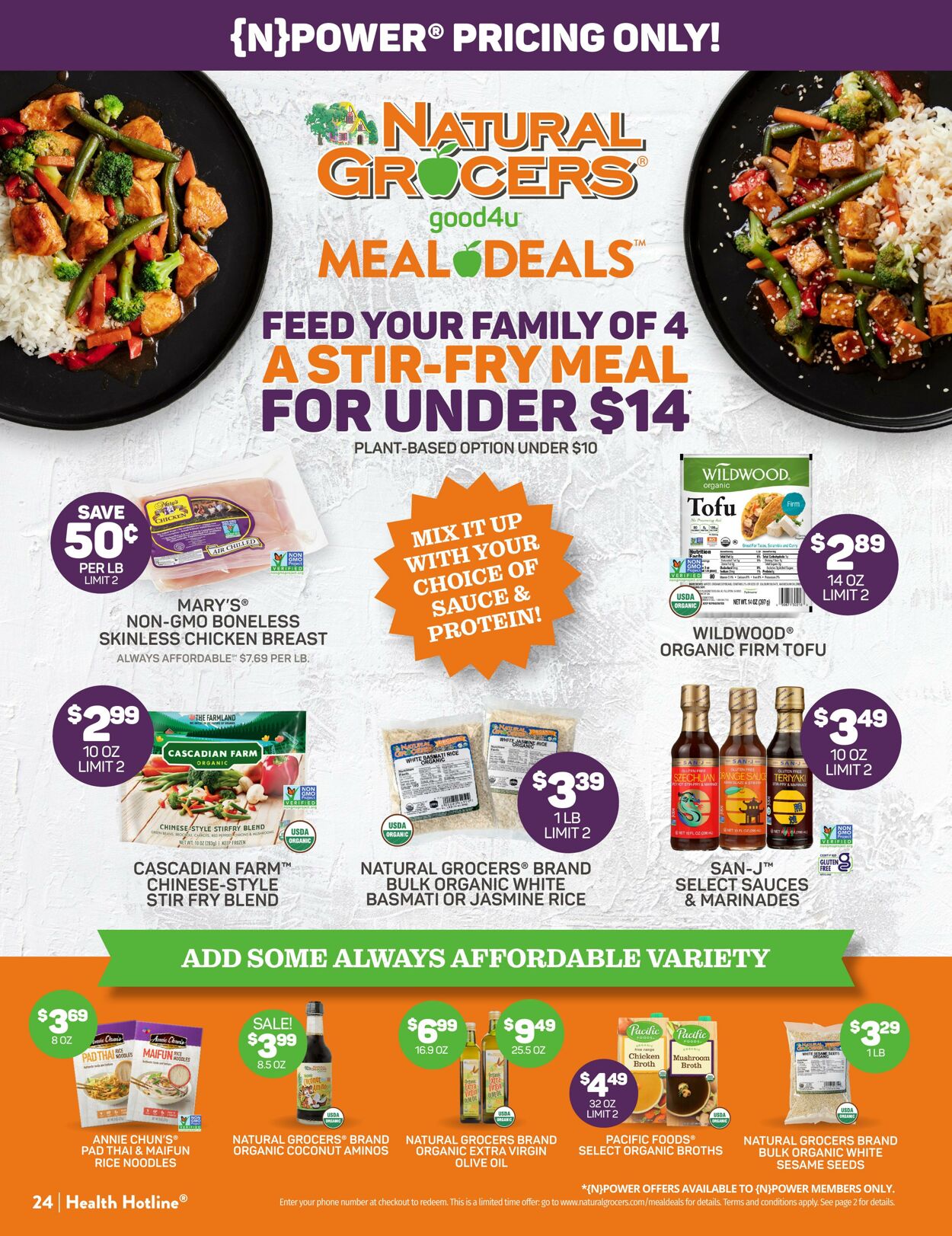 Weekly ad Natural Grocers 09/29/2022 - 10/29/2022